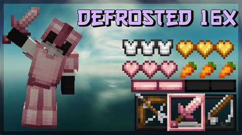 Defrosted 16x Both Colors Mcpe Pvp Texture Pack By Keno And Looshy