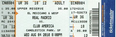 Soccer Ticket 22 Examples Format Sample Examples