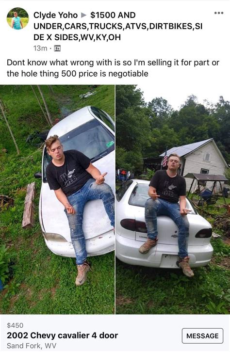 Comes with a complimentary crackhead. : r/CrackheadCraigslist