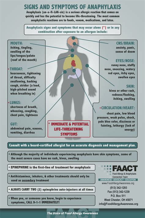 Systemic anaphylaxis, a form of immediate hypersensitivity, arises when mast cells and possibly basophils are provoked to secrete mediators with potent vasoactive and smooth muscle contractile. Signs and Symptoms of Anaphylaxis-Severe Food Allergy ...