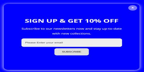 Popup Subscription Form Using Css And Javascript Sciencx