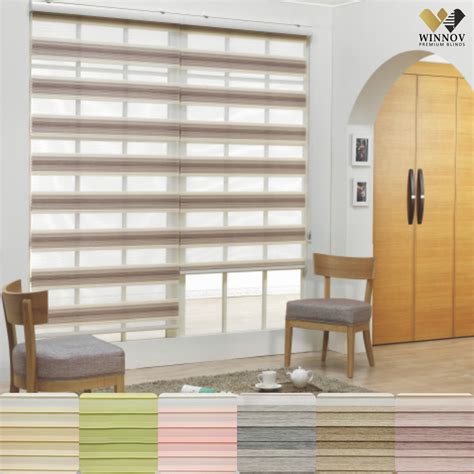 What is a zebra shade? B&C Double Roller blinds Zebra shade Home Window blind 100 ...