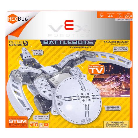 Hexbug Vex Robotics Battlebots Construct Warhead Battlebots