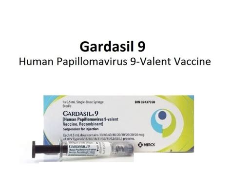 Gardasil 9 Human Papillomavirus 9 Valent Vaccine Dose Schedule