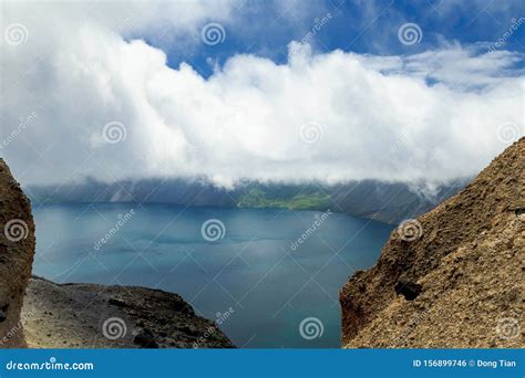 Natural Landscape Of Changbai Mountain Tianchi Stock Photo Image Of