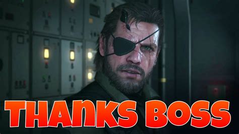 Sending a thank you note when you've been lucky enough to receive a bonus (lots of people don't get one!) is simple good manners. Thanks Boss - MGSV - YouTube