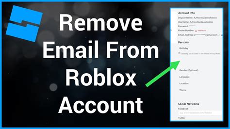 How To Completely Remove Email From Roblox Account Youtube