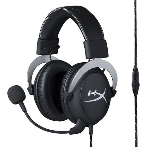 A Look At The Silver Hyperx Cloud Pro Gaming Headset For