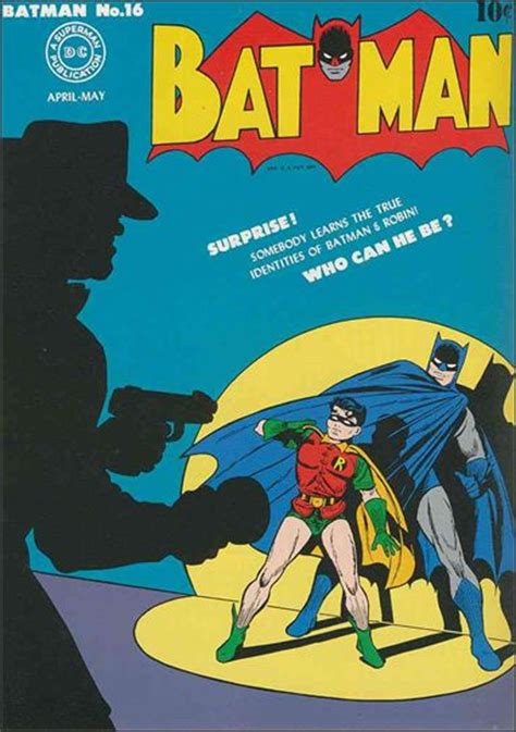 Batman 16 A Apr 1943 Comic Book By Dc