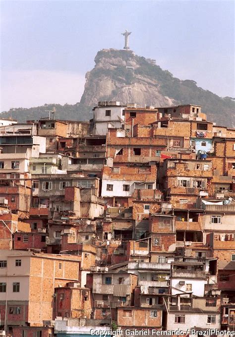 Rio De Janeiro Favela Christ The Redeemer Brazil Photos Favelas
