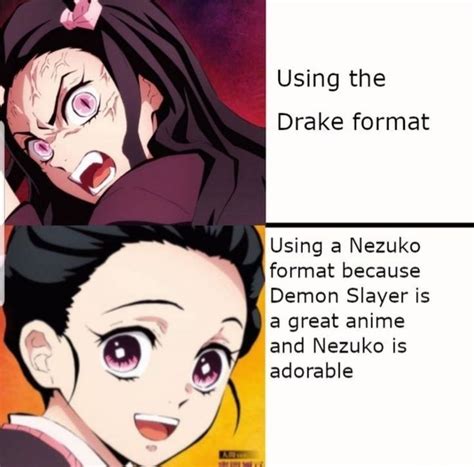 Kimetsu No Yaibademon Slayer Memes Nezuko Memes In 2020 Slayer