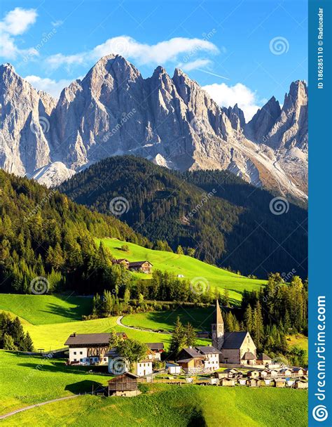 Famous Best Alpine Place Of The World Santa Maddalena St