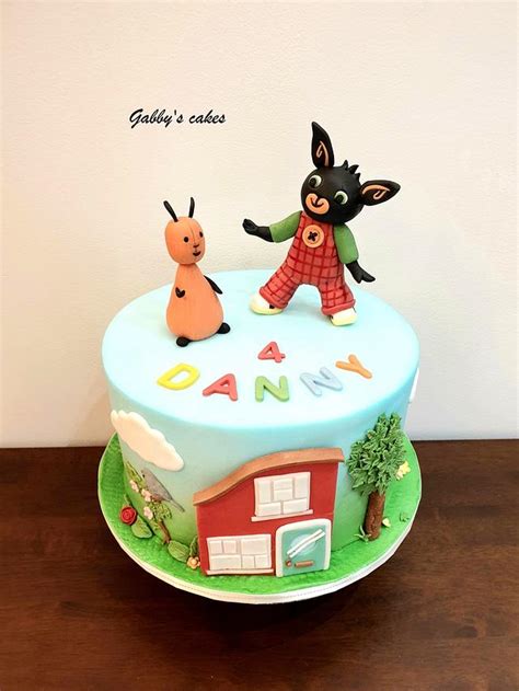 Cbbebies Bing And Flop Cake By Gabbys Cakes Cakesdecor