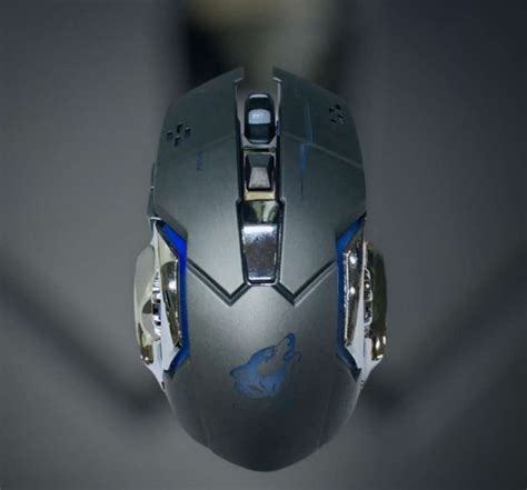 Promo Mouse Wireless Gaming Silent Click Rechargeable Wolf Edition 1600