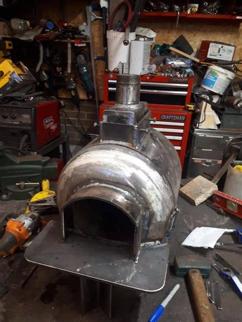 Propane Ribbon Burner Forge Build Canadian Hobby Metal Workers