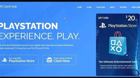 How To Get Claim Playstation Network Store 20 T Card Coupons Code