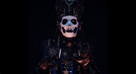 ghost s cardinal copia becomes papa emeritus iv at lone 2020 concert
