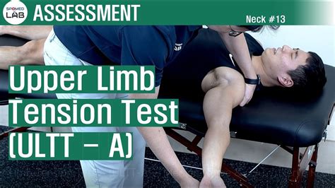 Upper Limb Tension Test A Ultt A I 목 디스크 And 신경근병증 평가 I Cervical Disc