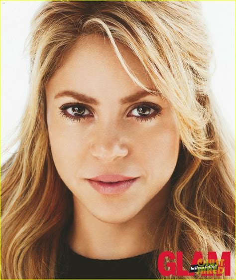 Shakira Argentina Foto En Mejor Calidad Shakira En La Revista Glam Belleza Latina