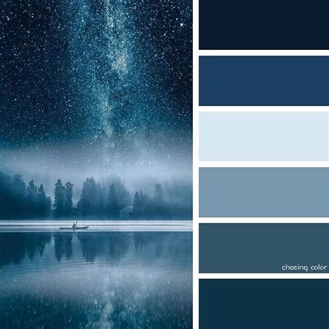 This Color Pallet Shows A Different Take Of Blues We Could Use The