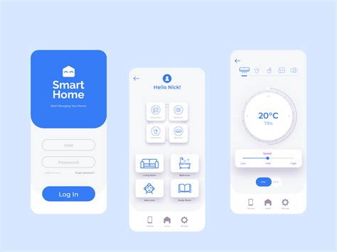 Smart Home App Ui Concept Uplabs