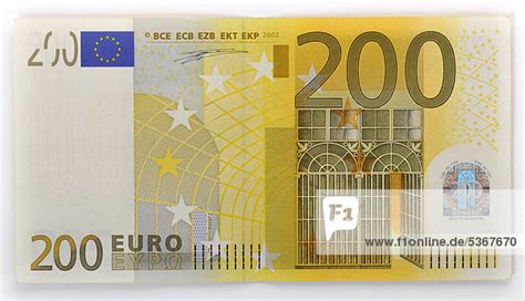 Falten sie geldscheine nach unseren anleitungen und kreieren sie so kleine kunstwerke, die den gefaltete geldscheine werden gerne als verzierung an anderen geschenken angebracht. 200-EURO-Geldschein, Banknote, Vorderseite ...