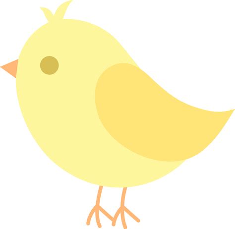 Cute Yellow Song Bird Clip Art Pictures Free Clip Art Bird Clipart