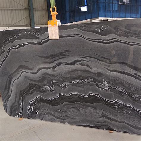 Best Three Black Marble With White Veins On The Top