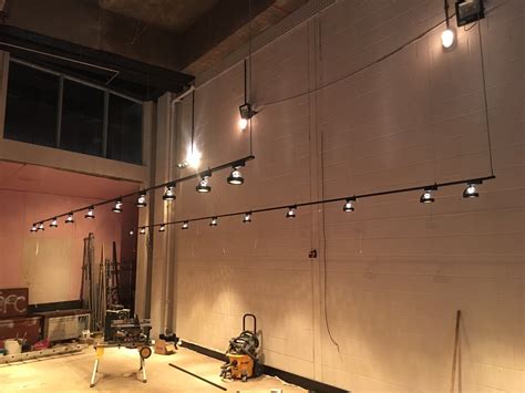 Track lighting offers a good deal of versatility, allowing flexibility in both size and position. Best Electrical Contractors LTD on Twitter: "Suspended ...