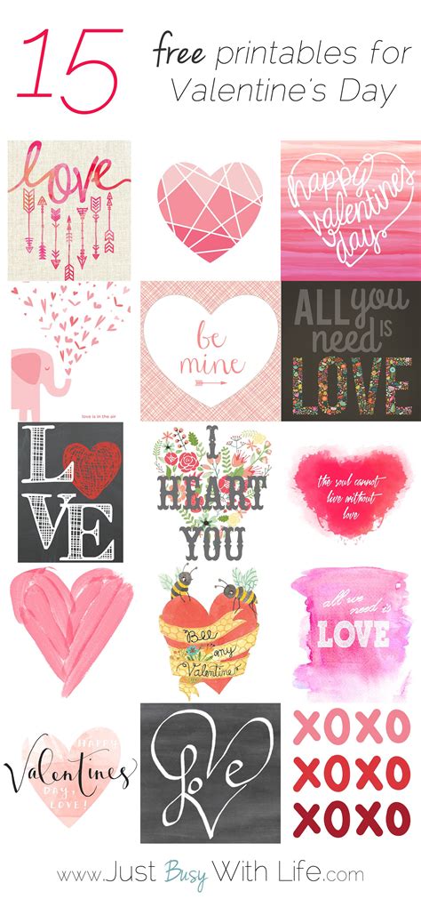 Free Printable Valentine Decorations Free Printable