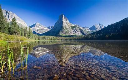 Montana Park Landscape Usa Mountain Nature Lake