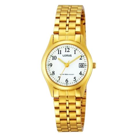 Ladies Gold Plated Watch Rh766ax9 Watches From Hillier Jewellers Uk
