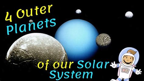 Learning About The Solar System For Kids 4 Outer Planets Solar