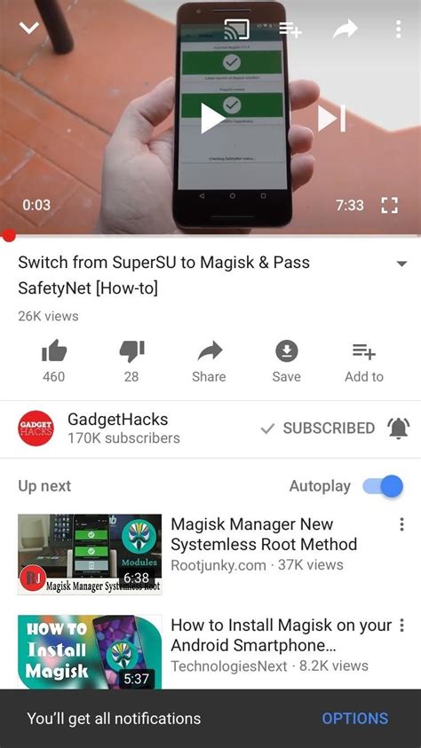Youtube 101 How To Manage Your Notifications Smartphones Gadget Hacks