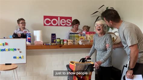 Coles Supermarket Social Media Sensation And Youtube Star Hendrika ‘oma
