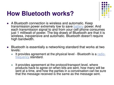 Ppt Bluetooth Technology Powerpoint Presentation Free Download Id