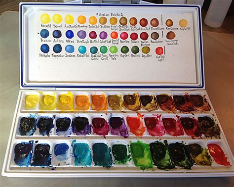 Watercolor Palettes Part 3 Art Full Life Watercolor Palette Boxes