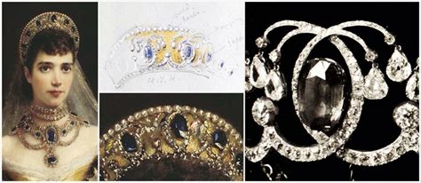 Romanov Russian Sapphire Wave Tiara~ The Original Sketch The Sapphire