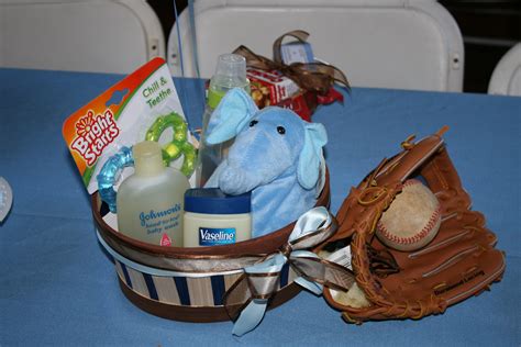 You don't have to go over the top with decorations (unless you want to!) as there are simple yet beautiful and fun ways to decorate the venue, food table, and even the food itself. Baseball Themed Baby Shower - DIY Inspired