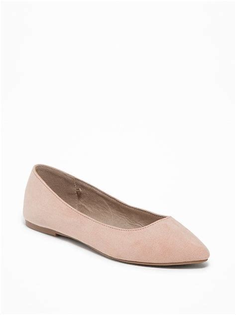 Old Navy Faux Suede Pointy Ballet Flats For Women Ballet Flats Women