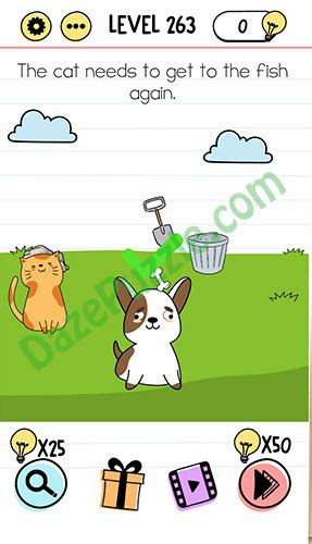You have naturally wondered, how am i supposed to give a test when the students are at home? a sandwich style question is one in which you give the students both the question and the answer and ask the students to fill in the fixin's (a.k.a. Brain Test Level 263 (NEW) The cat needs to get to the ...