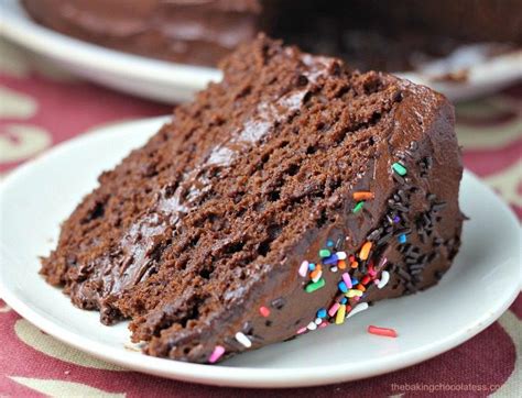 A mocha or orange glaze would be delicious choices as. Super-Moist Chocolate Cake with Chocolate Buttercream ...