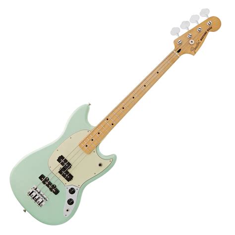 Fender Fsr Mustang Bass Mn Sea Foam Pearl Gear4music