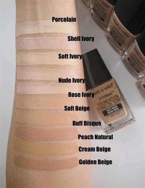 Pin By Lourdes On Maquillaje Foundation Swatches Skin Tone Makeup