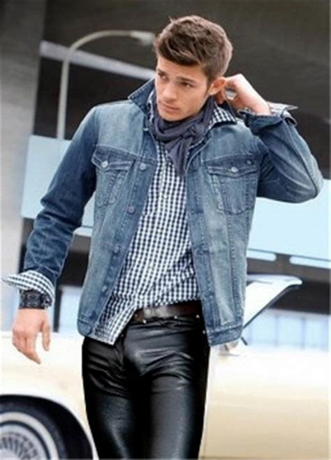 Tops To Wear With Leather Look Jeans For Men