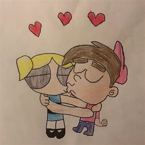 Bubbles And Timmy Turner Making Out By Southparkerguy On Deviantart