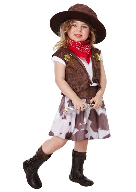 Cowgirl Fancy Dress Costume Toddler 3 Years Henbrandt Ltd