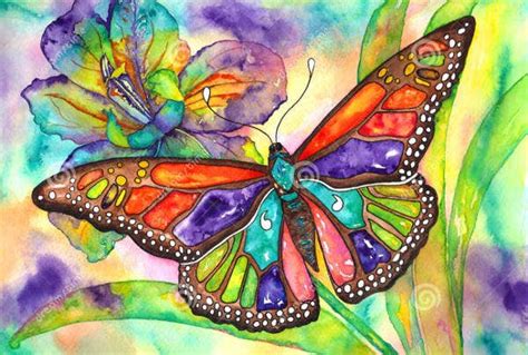 10 Beautiful Butterfly Painting Ideas Free And Premium Templates
