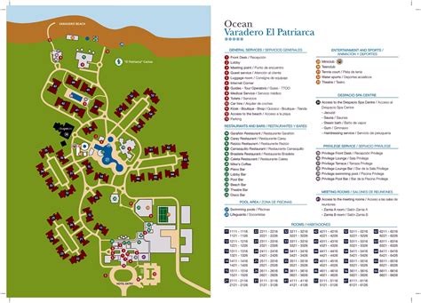 Resort Map Valentin El Patriarca Varadero Varadero Cuba