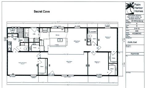 Palm harbor homes floor plans for a 1279 sq ft house in plant city, florida. Secret Cove | Modular home plans, Palm harbor homes, Floor plans